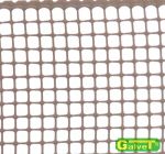 Fence net PE; UV; 9x9mm mesh; 0.5m x 5mb